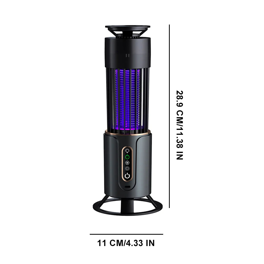 Mosquito Killer Lamp Insect Fly Trap Camping Light Usb Charging Timing Electric Mosquito Swatter Outdoor Insect Killer Repellent