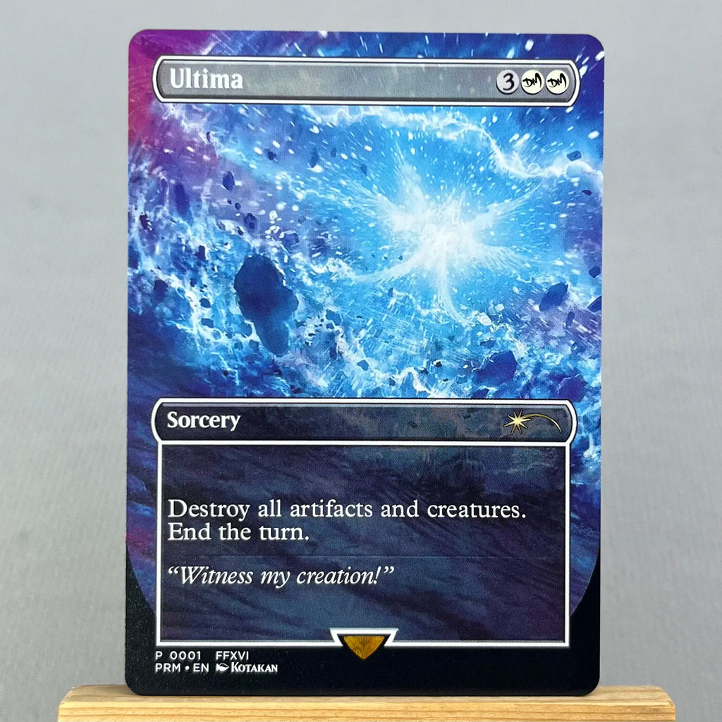 FIN PSS5 FCA HOLO14-001 Tcg proxy magical cards Sephiroth, Fabled SOLDIER Vivi Ornitier Cloud, Midgar Mercenary gathering