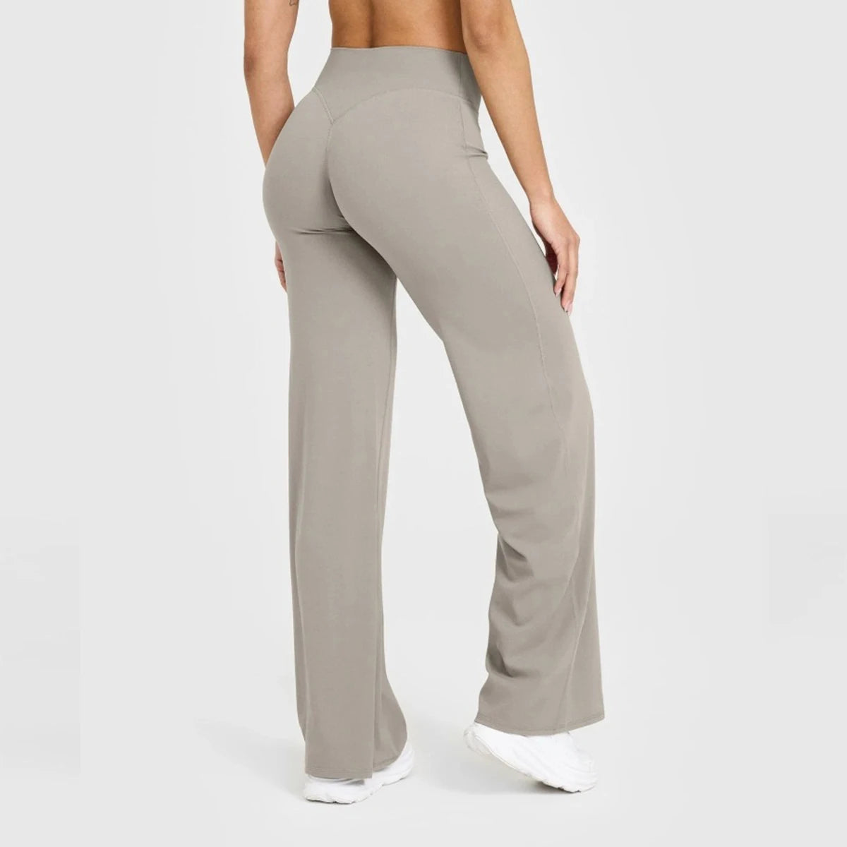 Flared Leggings Straight Leg Leggings Woman Wide-leg Pants Yoga Breathable Fitness Clothing Versatile Casual Pants