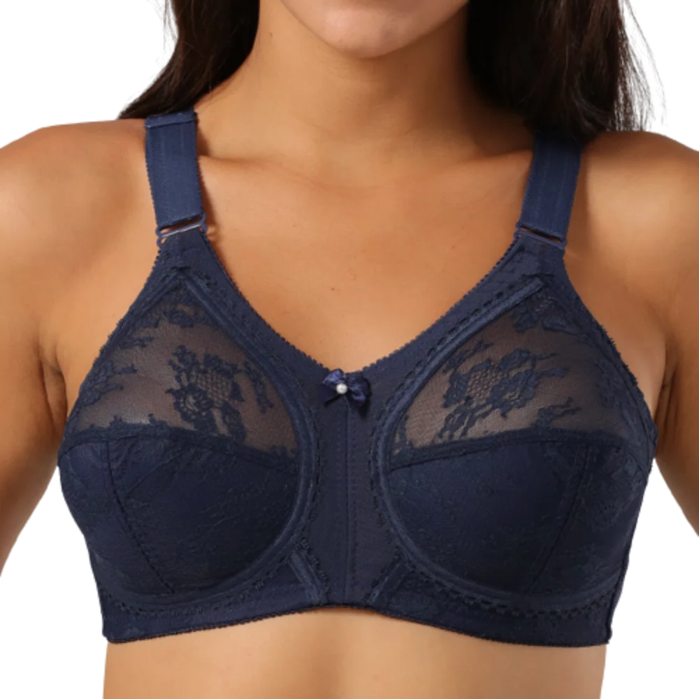 Large Size Sexy Bra for Women Ladies Underwear Translucent Lace Chiffon Wireless Minimizer Lingerie Brassiere Bralette Tops