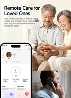 New Men Accurate Health Diagnosis ECG Smart Watch Blood Pressure Blood Oxygen Blood Fat Uric Acid Temp Bluetooth call Smartwatch