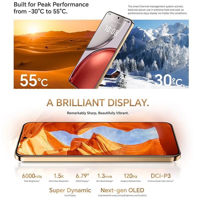 HONOR X9d Global Version Smartphone 6.79" Display, AMOLED, 8300mAh Battery 108MP Camera NFC Mobile Phone