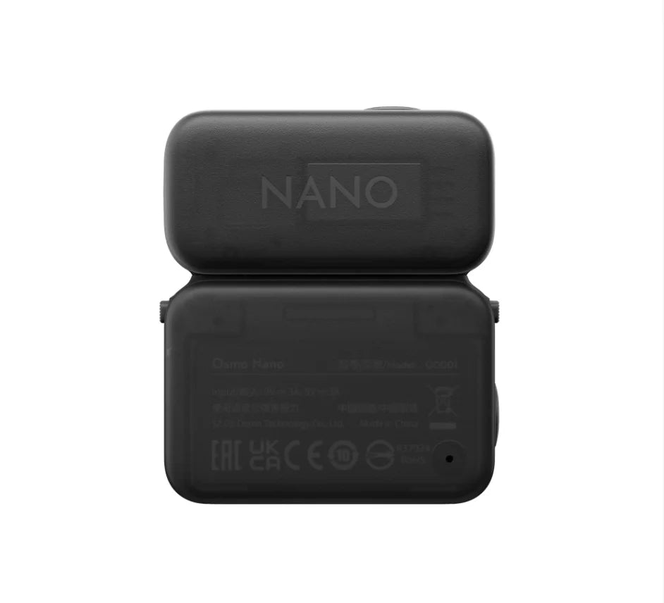 DJI OSMO NANO Lightweight Sports Action Video Cameras 1/1.3 ″ Sensor 143 ° Wide Wearable Camera For Cycling Running Vlogging