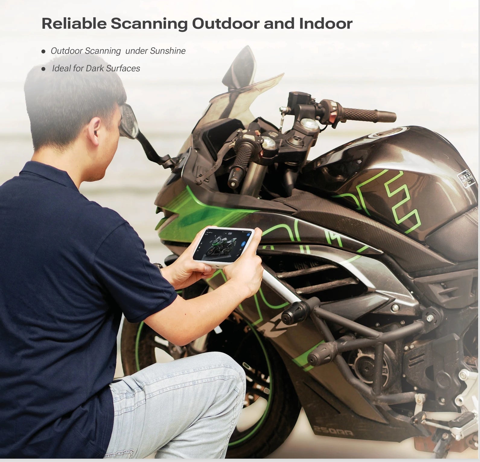 (Send Free 500 6-10nm Markers）Shining Einstar Vega 3D Scanner High-Precision 3D Fast ersatile Outdoor-Ready 3D Scanner