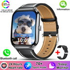 New For OPPO Ultra Thin Smart Watch Men AMOLED HD Screen Always Show Time Heart Rate Bluetooth Call Sports Waterproof Smartwatch