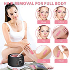 200CC Wax Heater Warmer Hair Removal Machine For Hand Foot Body SPA Epilator Paraffin Wax Pot +Wax Beans + Wood Sticks