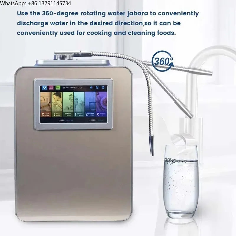Wholesale PH 2.5-11.2 Platinum Coating 11 Plates Alkaline Water Ionizer Water Treatment Appliances Japan Kangen Water Dispenser