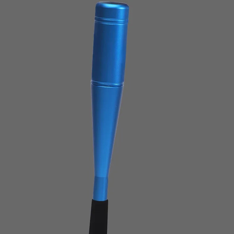 1/2/3pcs Fish Hammer Beat 104g Aluminum Alloy Fish Knocking Stick EVA Handle Fishing Bat Fishing Priest Device Fishing Tackle