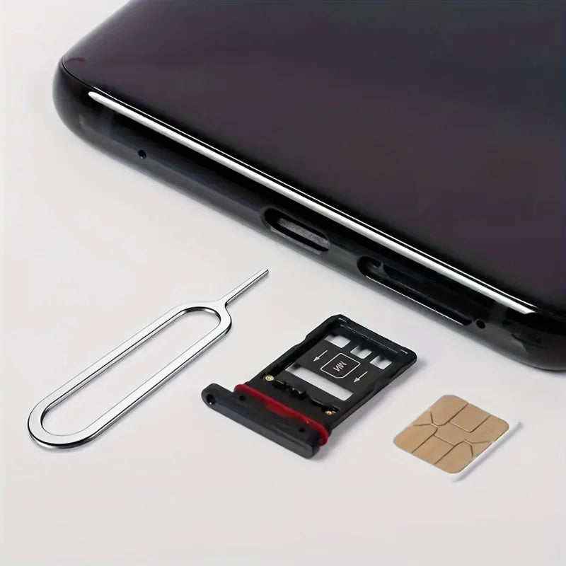 100PCS Universal SIM Card Cleaning NeedleTray Eject Pin Ejector Removal Tool