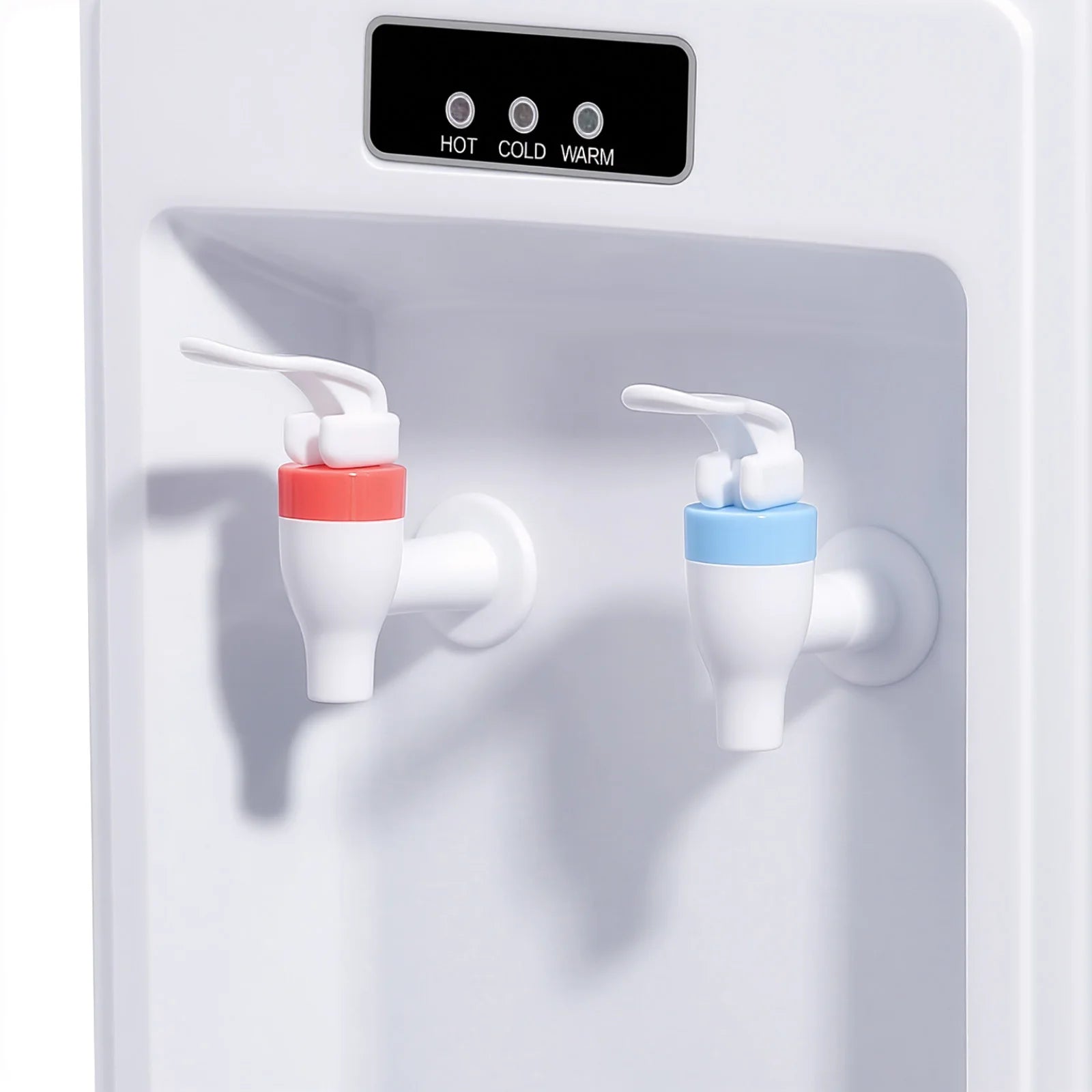 Electric Table Drinking Water Dispenser, Drinking Fountain, Office Cooler Home Hot/Cold Beverage Machine for 4.5-18.9L Buckets