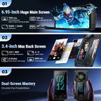 【World Premiere】Ulefone Armor 33 Pro 5G Rugged Phone 25500 mAh 512GB ROM 120Hz 6.59”3.4" Rear Screen NFC Android Smartphone