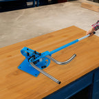 Manual Pipe Bender, Bending Machine with 7 Dies 1"-3", fit Mild Steel Pipe, Bending Tool for Bending Square, Round, Flat Pipes