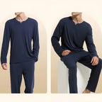 Men Pajamas Set Ultra Fine Tencel Modal Spring and Summer Comfort Loungwear Luxury Men Pajamas