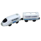 Locomotive Magnetic Car Electric Train Toys Fit All Brand Biro Wooden Diecast Slot Train Track Railway Educational Toys For Kids