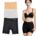 2pcs Seamless Safety Shorts Womens Ice Silk Summer Anti Rub Underwear Boxers Under Skirt Panty Big Size Short Leggings 40-100kg