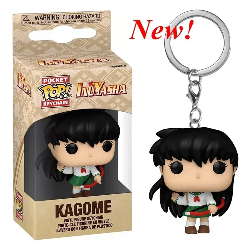 2026 Funko Keychains Ranger Red Blue Pink Minion Kevin Otto Stuart Spider Spot Vash Ahsoka Inuyasha Homer Sam Sally Figure Toys