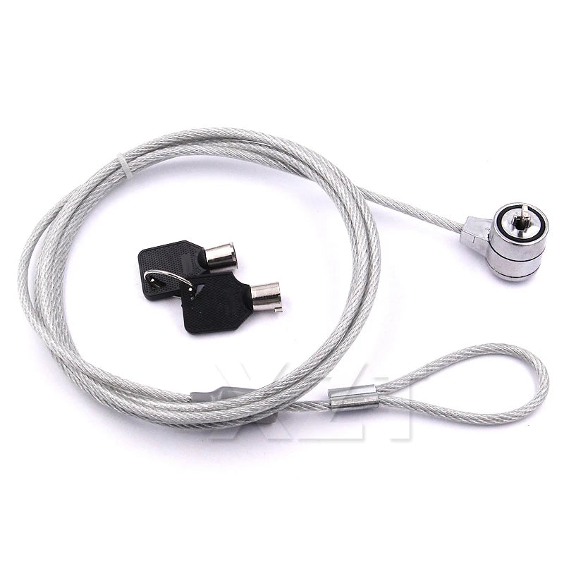 1 Sets New Notebook Pc Lock Security Security China Cable Chain With Key Notebook Pc Laptop Cable Chain With 2 Key Brand New ﻿