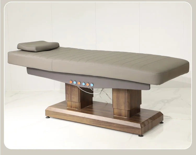 Modern Design Electric Spa Treatment Equipment Beauty Bed with Adjustable Leg Backrest 4 Motor Facial Massage Table
