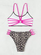 Sexy Leopard Micro Bikini 2026 Women Swimsuit Female Swimwear High Waist Bikinis Sets Brazilian Bandeau Beach Wear Bathing Suit