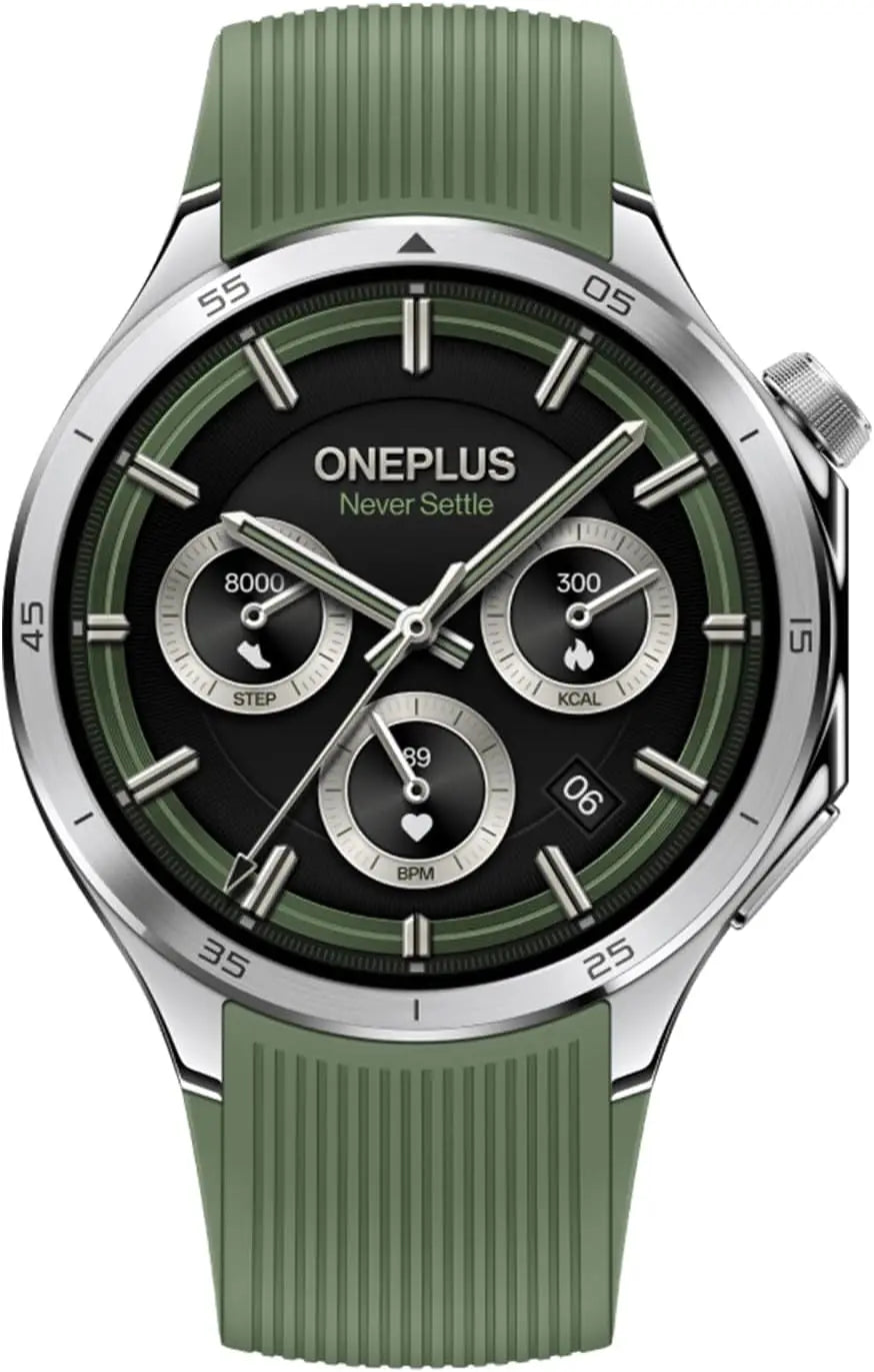 OnePlus Watch 3 46mm OPWWE251 Smartwatch 1.5" LTPO display Fast Charge 120 Hour Duration 100 Sports Modes Dual Frequency GPS