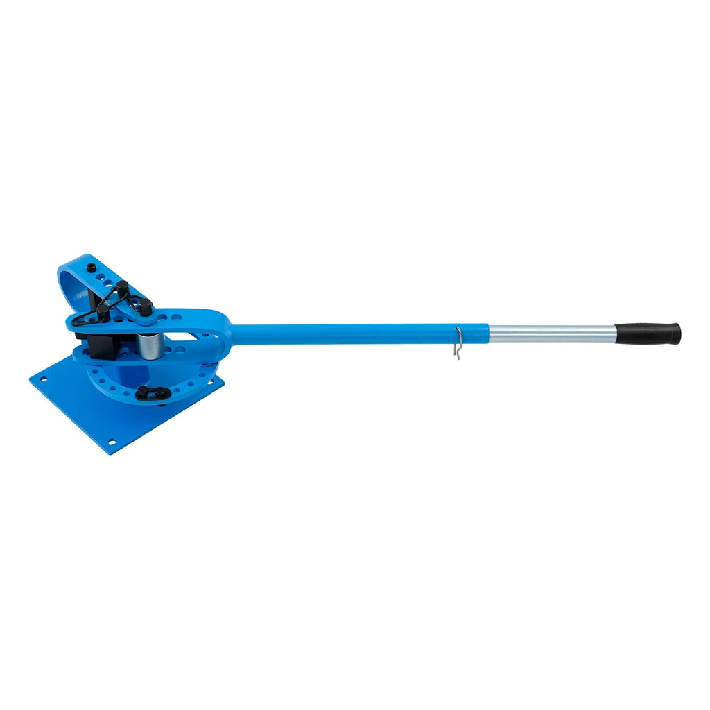 Manual Pipe Bender, Bending Machine with 7 Dies 1"-3", fit Mild Steel Pipe, Bending Tool for Bending Square, Round, Flat Pipes