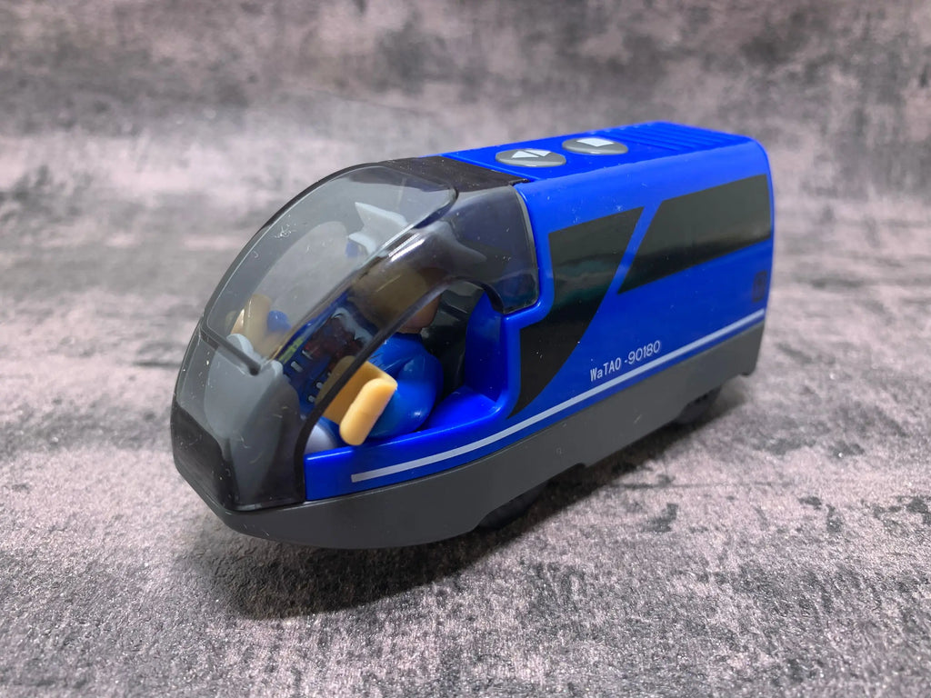 Electric Train Locomotive Magnetic Car Diecast Slot Fit All Brand Wooden Train Track Railway For Kids children's Toy W02