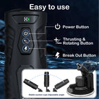 Telescopic Rotation Male Masturbator Cup Vagina 7 Thrusting Masturbation Cup Sex Toys for Men Automatic Piston Mastubator