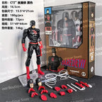 In Stock Ct Toys Daredevil Black 999 Red Mafex 223 Figure Comic Version Anime Action Figure Figurine Statue Model Gift Kids Toys