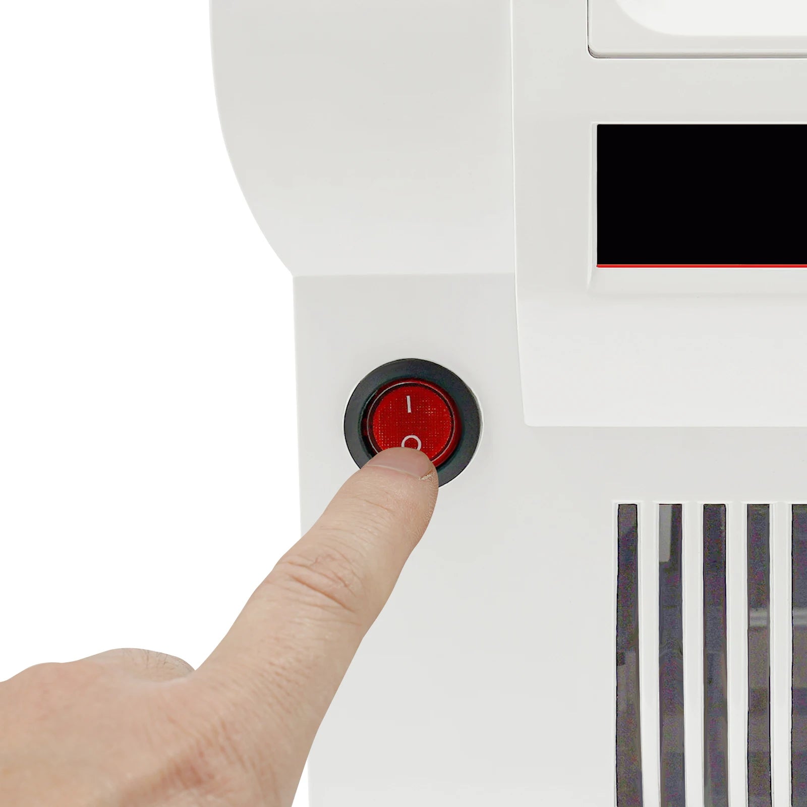 Electric Hand Dryer, Commercial Compact Air Hand Dryer, Automatic Hand Air Dryer  White 220-240V