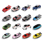 Analog Slot Car 1:43 Scale Continental GT Polestar SLS Romeo 8C WRC Rally R8 Police For Carrera Evolution Most 1 43 Tracks Cars