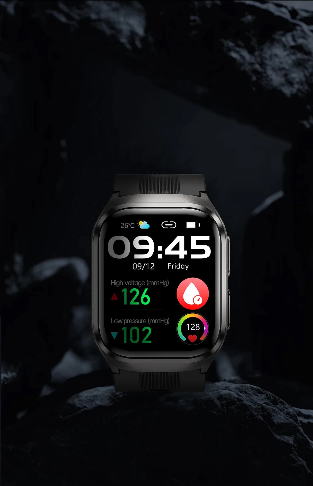 2026New Health Watch Blood Pressure Accurate Measure Smart Watches Men Uric Acid Blood Lipids waterproof Airbag Smartwatch Women
