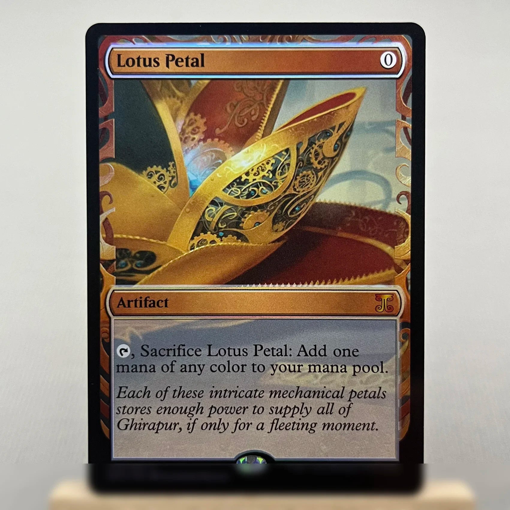 MPS FOIL2-02 TCG Cards for Home Play magical Proxy Sol Ring Lotus Petal the Oblivion Stone Extraplanar Lens Noxious gather