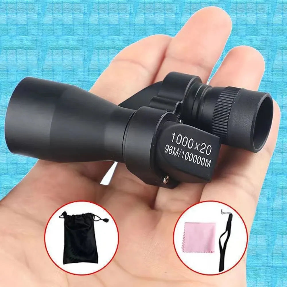 Portable HD Mini Pocket Monocular Telescope High Magnification Zoom Outdoor Fishing Telescope for Hunting Camping Mountaineering Main image