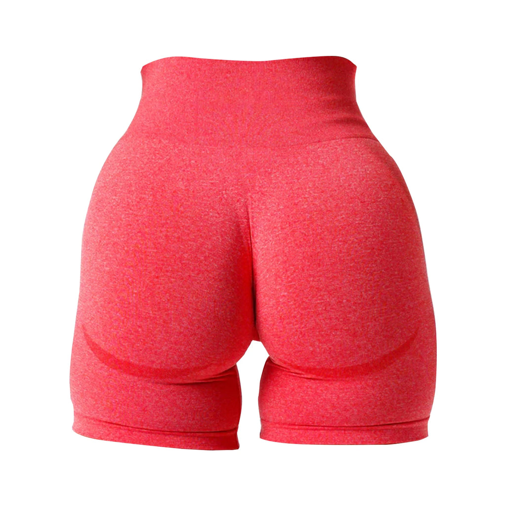 Contour Seamless Shorts for Women Yoga Shorts Push Up Booty Workout Gym Shorts Fitness High Waist Sports Short Women Clothing