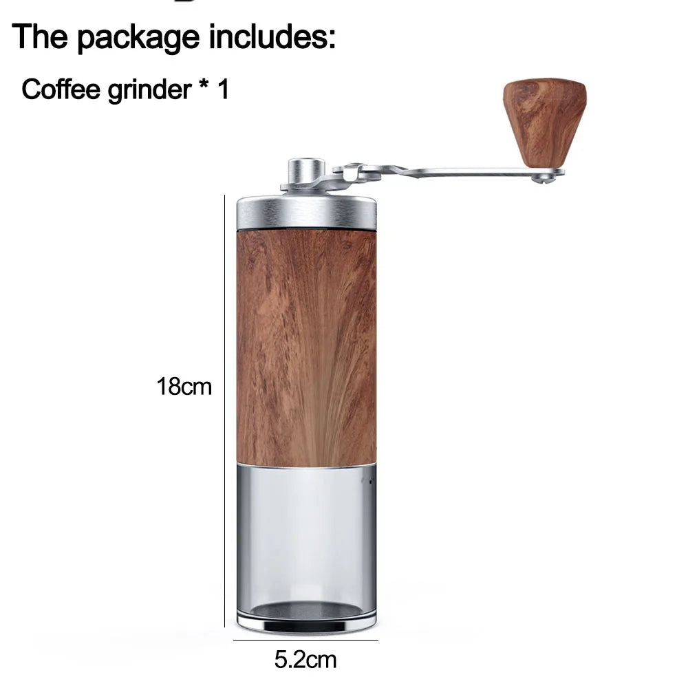 Pour Over Coffee Kettle Gooseneck Stainless Steel Tea Kettle, Hand Maker Brewed Pot Bean Grinder Folding Filter Cup