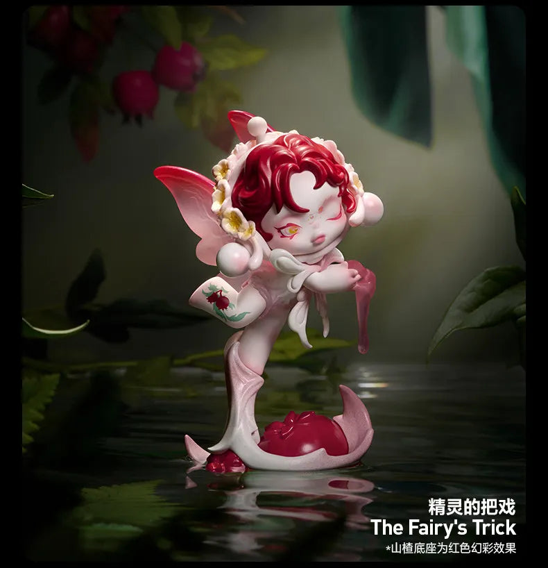 POP MART SKULLPANDA Petals In Four Acts Series Mystery Box Genuine Blind Box Guess Toys Bag Ornament Figurine Home Decor Desktop
