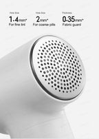 MIJIA Lint Remover 2,Fabric Shaver Clothes,180min Battery,6-Blade Strong Suction,USB Rechargeable,Fluff Pellet Removers