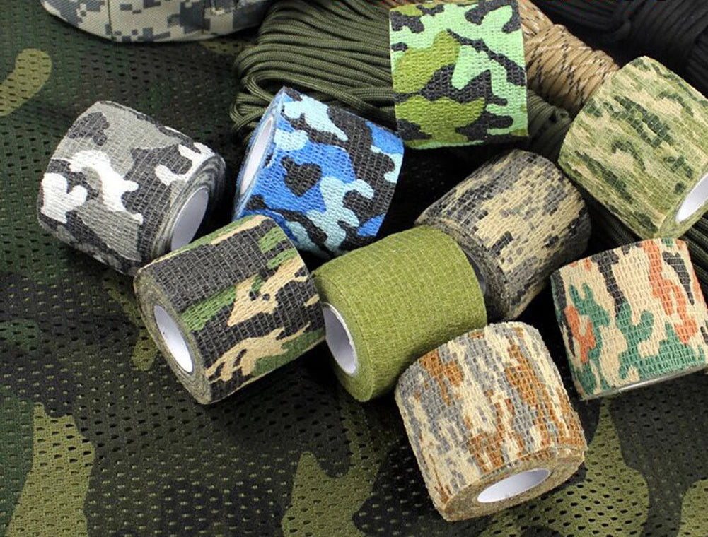 Hunting Camouflage Tape Durable Pistol Firearm Gun Accessories Hunt weapons Stickers Tapes for Gun Waterproof Camping Wrap