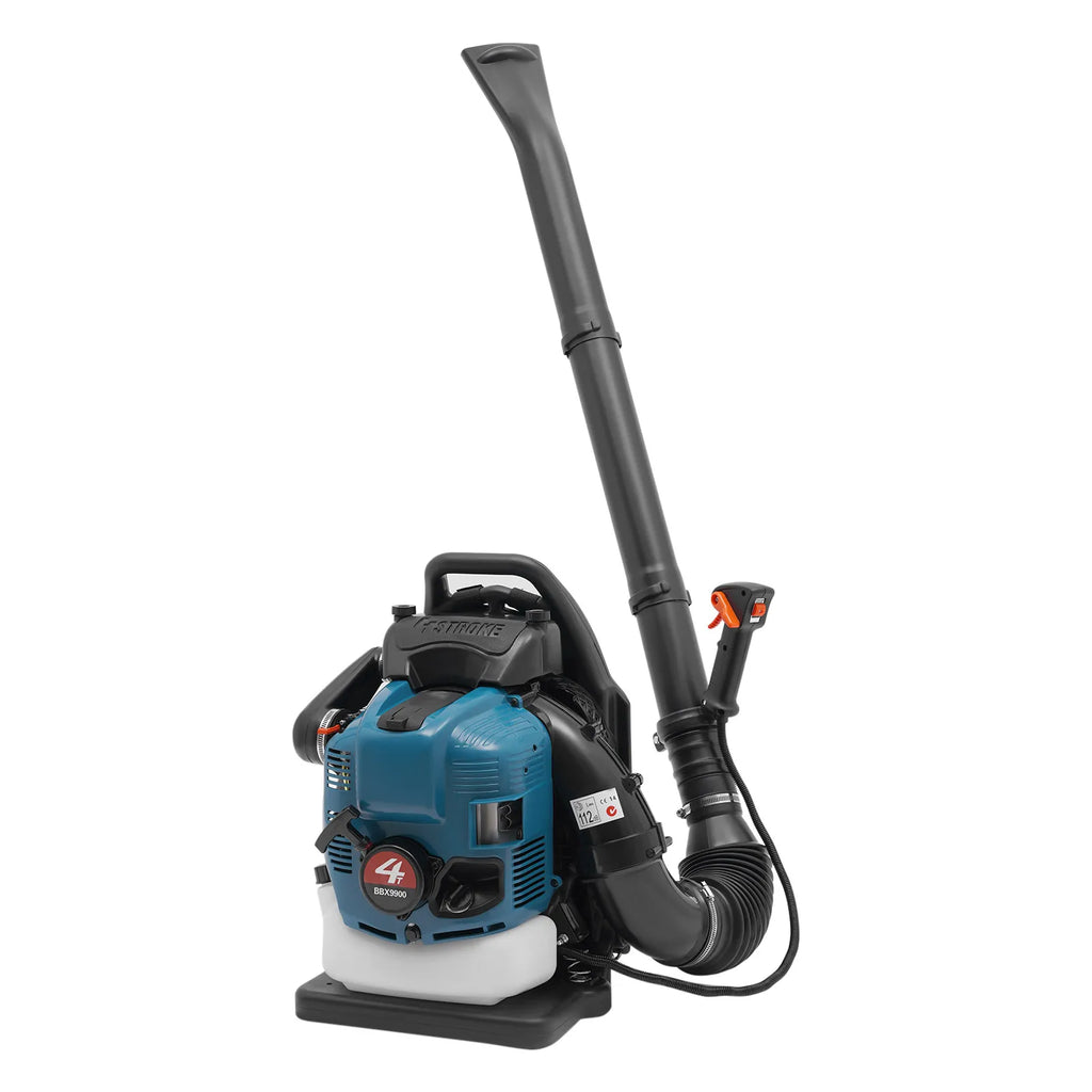 75.6CC 4-Stroke Gas Backpack Leaf Blower, 2600W 498FT with Cruise Control, for Lawn Yard Debris Cleaning, Commercial & Home Use