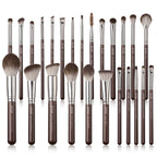 Jessup Makeup brushes 15- 25pcs Make up Brush set Professional Natural Synthetic Foundation Powder Contour Blending Eyeshadow