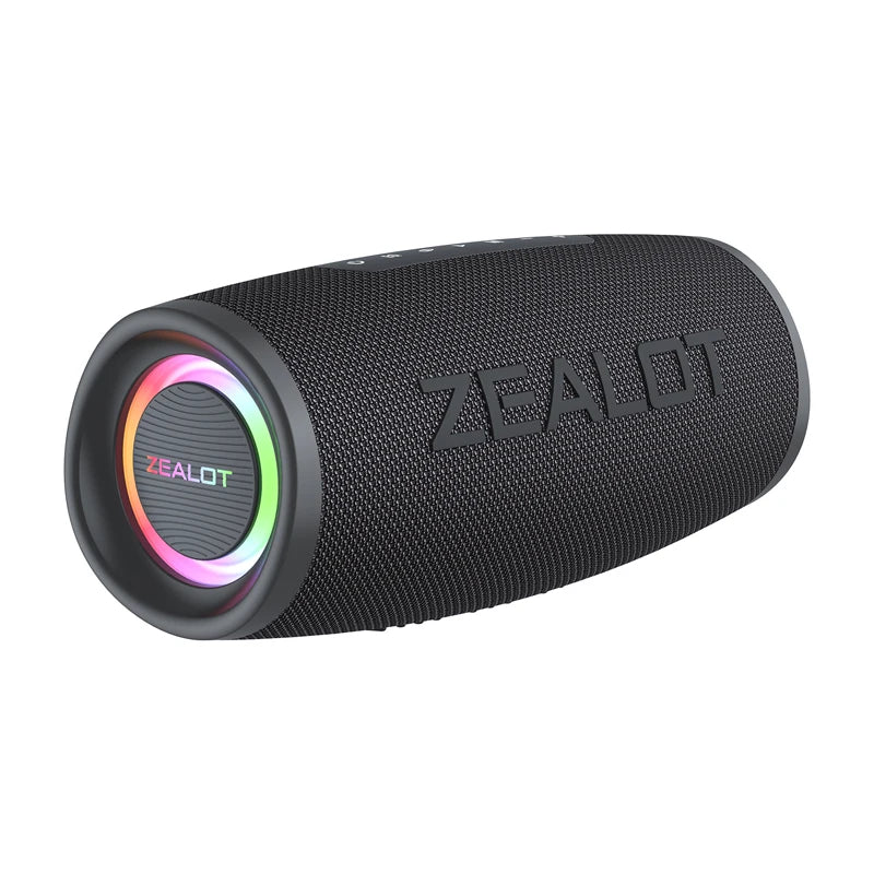 ZEALOT-S56 Bluetooth Speaker 40W Output Power Bluetooth Speaker with Excellent Bass Performace IPX6 Waterproof camping speaker