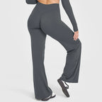 Flared Leggings Straight Leg Leggings Woman Wide-leg Pants Yoga Breathable Fitness Clothing Versatile Casual Pants