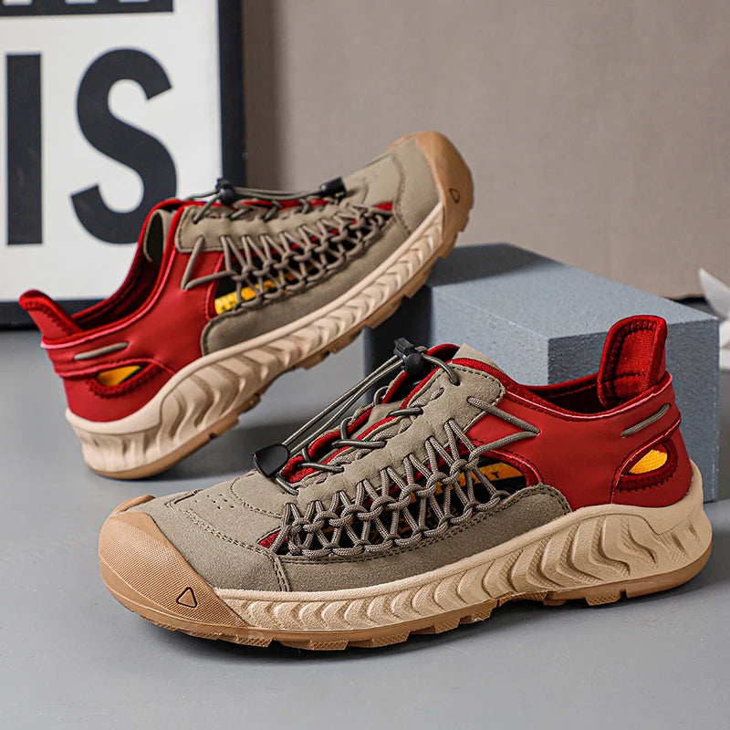 Classic Brand Summer Breath Trekking Sneaker Top Quality Wearable Mountain Climbing Shoe Unisex Anti Slip Outdoor Hiking Shoe Main image
