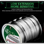 ZUKIBO 50M100M 100% Fluorocarbon Fishing Line Japanese Imported Carbon Fiber Line 1-25kg Monofilament Sinking Line Sea fishing