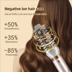 5 in 1 Handle Foldable Hair Dryer Portable Multifunctional Home Hair Dryer Negative Ion Hair Care Curling Iron Personal Styling