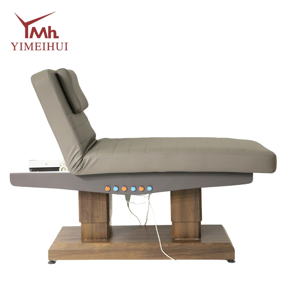 Modern Design Electric Spa Treatment Equipment Beauty Bed with Adjustable Leg Backrest 4 Motor Facial Massage Table