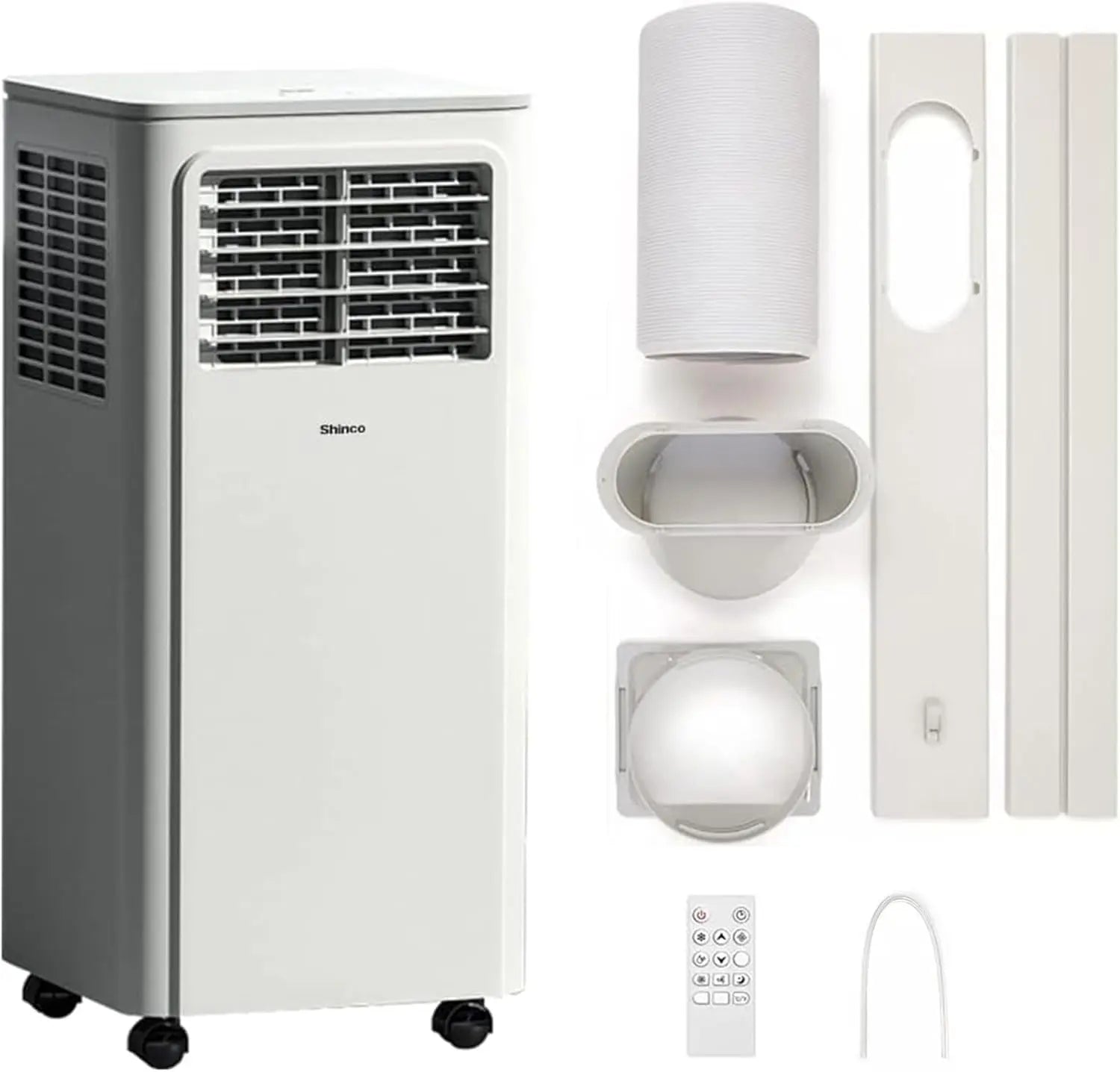 SHINCO 7000 BTU Mobile Air Conditioner (2.05 kW), Cooling & Ventilating & Dehumidifying, Room Size up to 54 m³ (18 ㎡) Main image