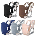 Baby Going Out Safety Carrier Sling Multifunctional Shoulder Baby Carrier Four Methods Front and Back Versatile for All Seasons