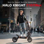 HALO KNIGHT T107Max 72V 8000W Adult Electric Scooter Fast 120km/h Electrical Scooter Powerful Dual Motors Escooter Top E-scooter