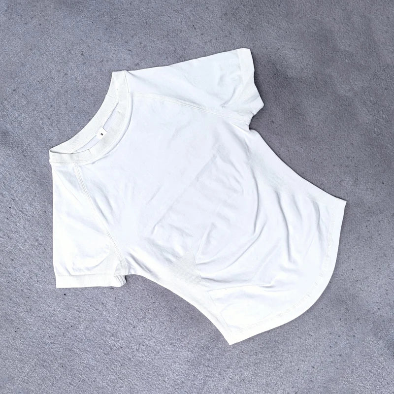 Df Impact Short Sleeve Top Women Workout Top Gym Crop Top Light Weight Yoga Shirt Longline Sports T Shirts Fitness Activewear